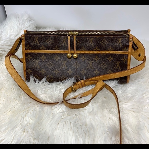 Authentic LOUIS VUITTON Popincourt Ron Long Strap - Picture 4 of 14